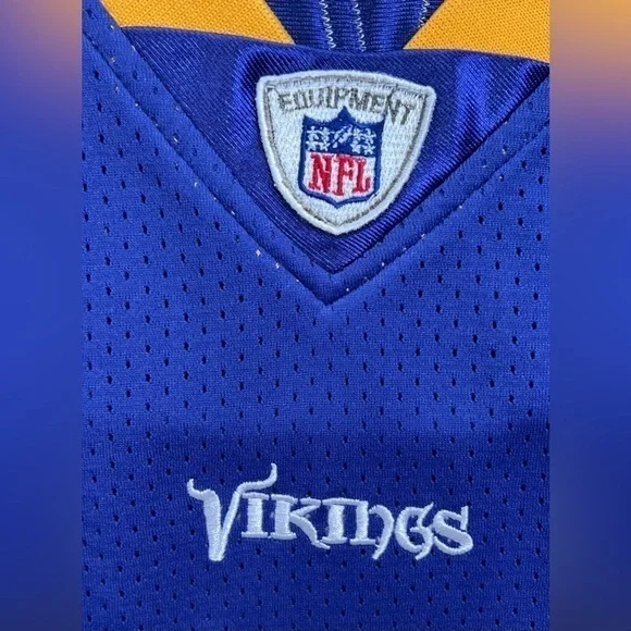 Brett Favre Minnesota Vikings Vintage Authentic Reebok Football Jersey - Picture 8 of 12